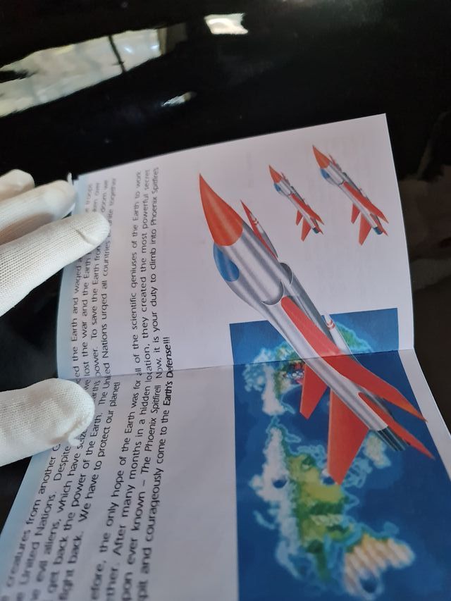 Manual de Substituição The Earth Defend Mega Drive