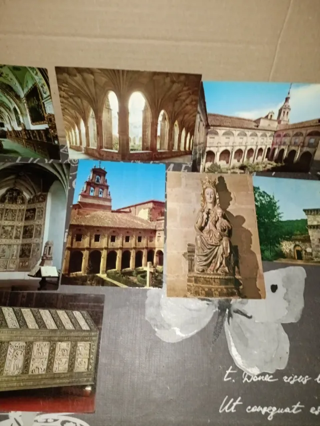 13x Cartoline antiche di Logroño anni '70-'80