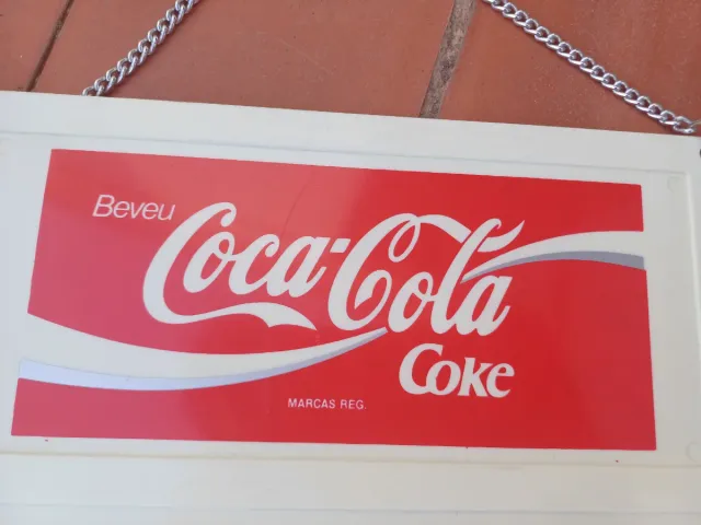 Cartel Coca-Cola Horario Comercial
