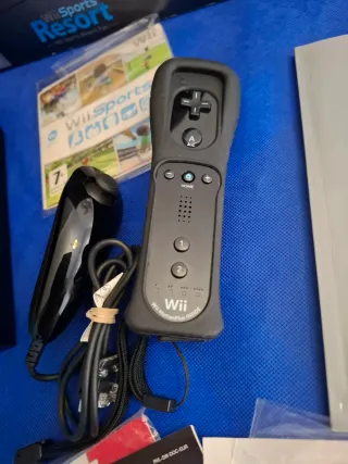 Nintendo Wii Negra Completa