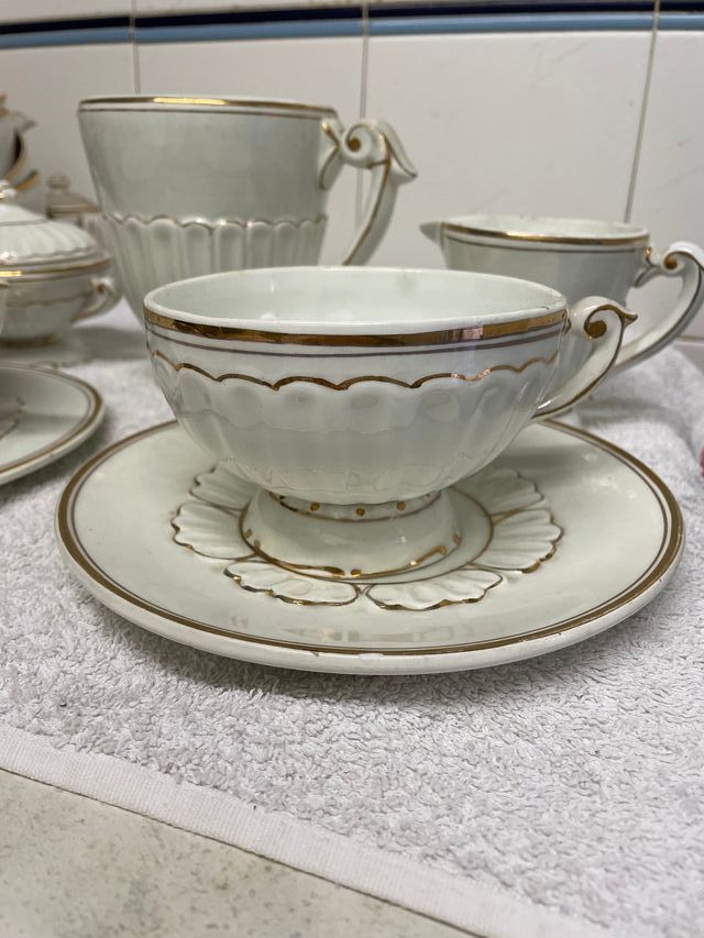 Juego de desayuno para dos Vintage