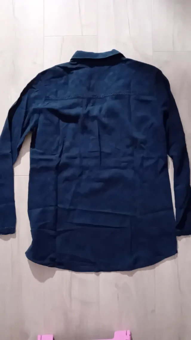 Camisa Massimo Dutti Azul