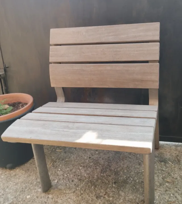 Silla Santa & Cole Madera y Metal