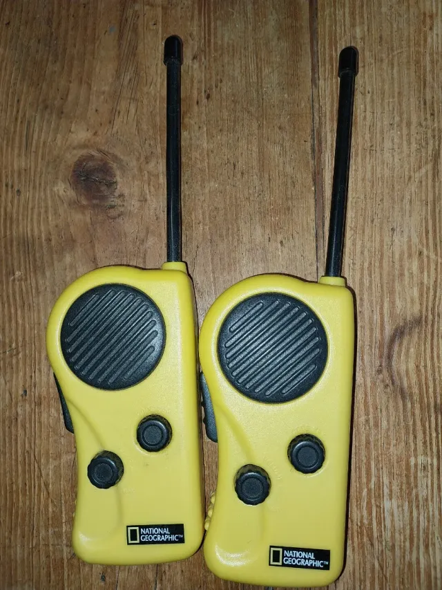 Walkie Talkies National Geographic Amarelos