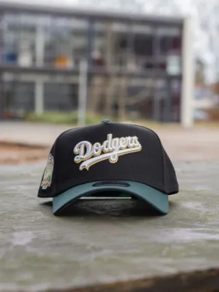 Gorra Dodgers Negra y Verde