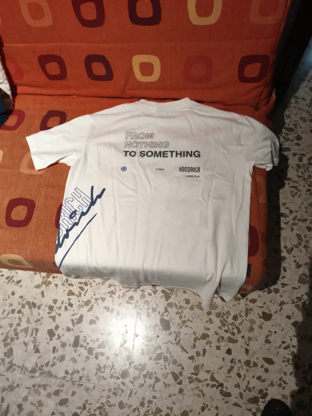 Chándal Hoodrich Blanco y Azul