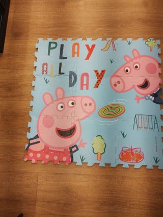 Alfombra Puzzle Peppa Pig Juego