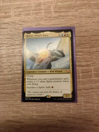 Kykar, La Furia del Viento - Mazo Commander