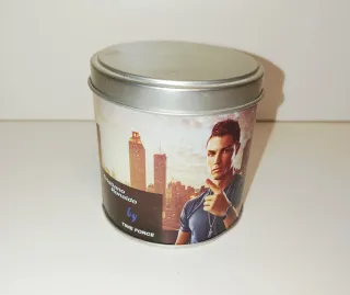 Reloj Cristiano Ronaldo Negro y Plateado