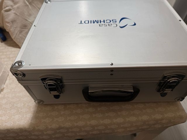 Maletín Metálico Casa Schmidt Plata