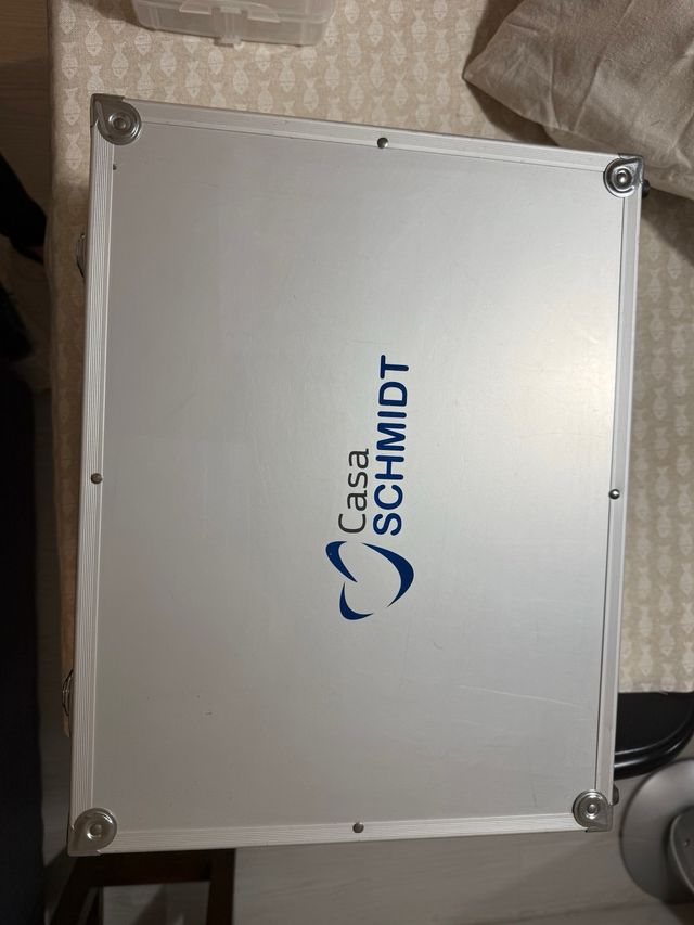 Maletín Metálico Casa Schmidt Plata