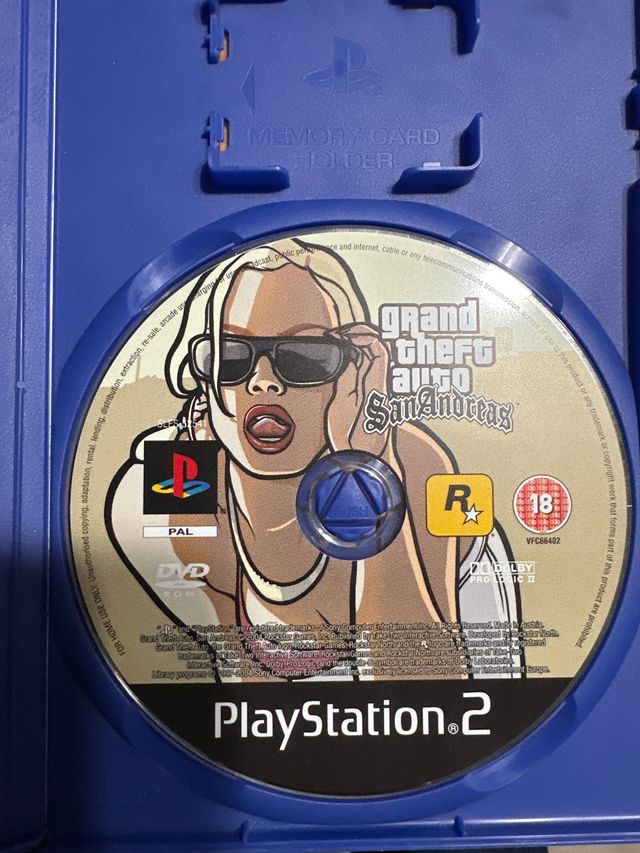 GTA San Andreas PS2 PAL