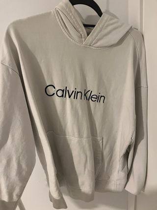 Sudadera Calvin Klein Beige