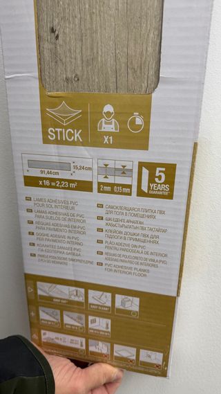 Lamas PVC Adhesivas Artens 2,23 m²