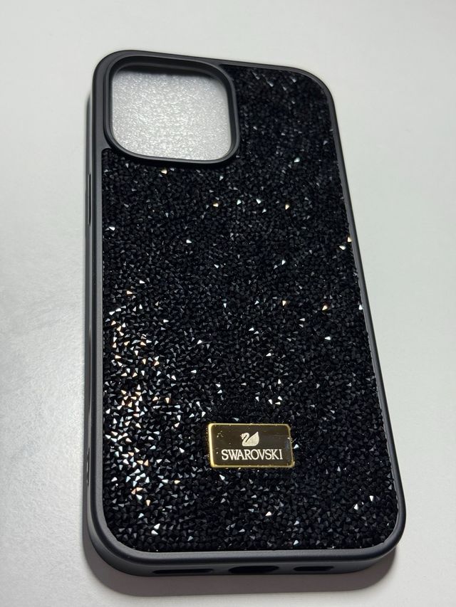 Funda iPhone 16 Pro Max Swarovski Negra
