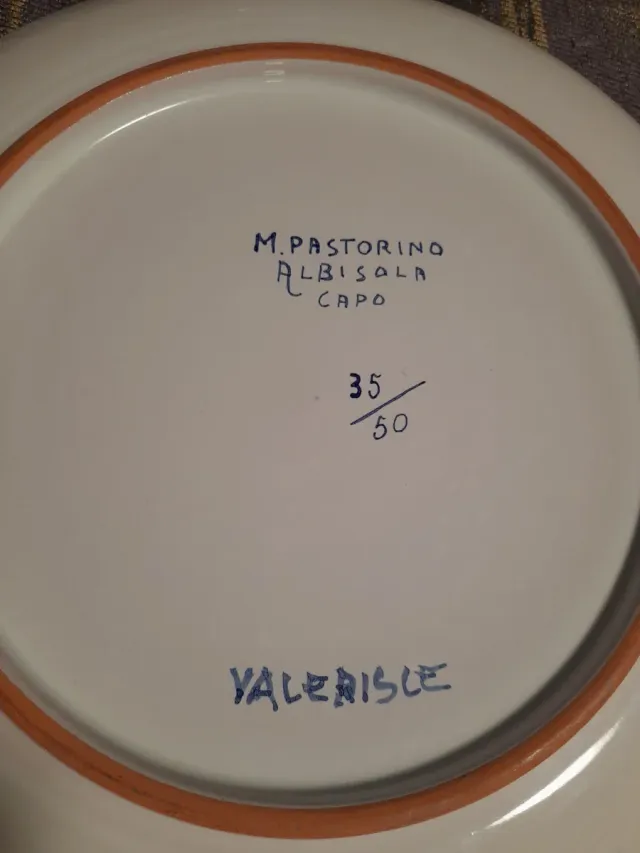 Piatto commemorativo Azione Cattolica Italiana '84