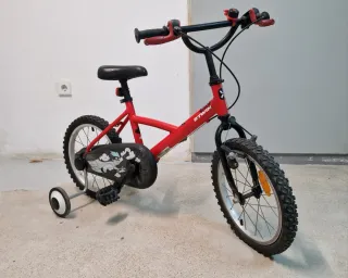 Bici infantil roja BTWIN