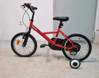 Bici infantil roja BTWIN