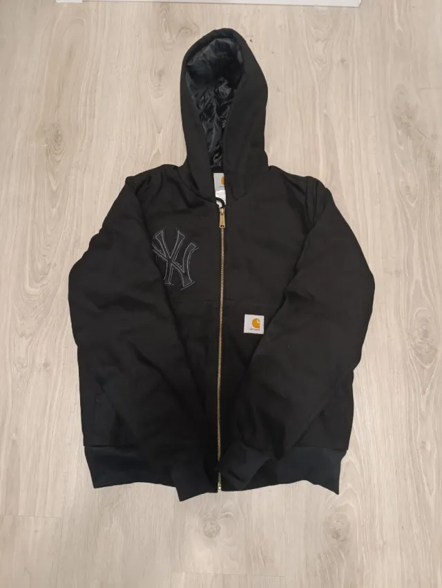 Chaqueta Carhartt x Yankees Rework Vintage Negra