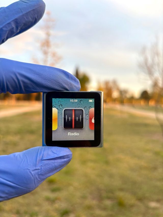 iPod Nano 6ª Gen Grigio/Argento