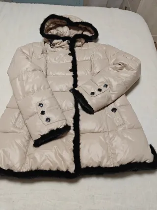 Chaqueta invierno mujer beige