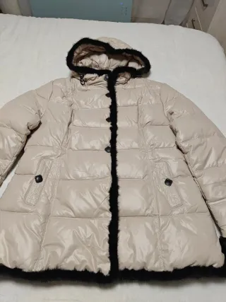 Chaqueta invierno mujer beige