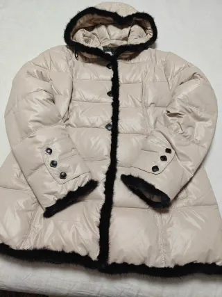 Chaqueta invierno mujer beige