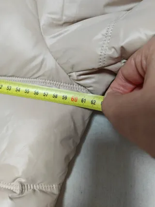 Chaqueta invierno mujer beige