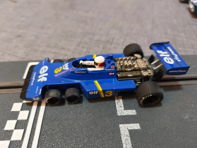 Scalextric Tyrrell P34 6 Ruedas Altaya