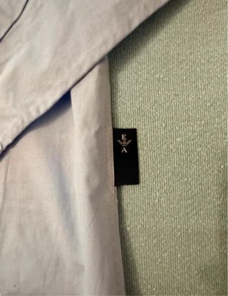 Camisa Emporio Armani Azul