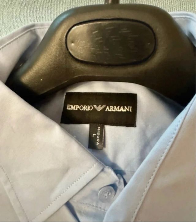 Camicia Emporio Armani Blu