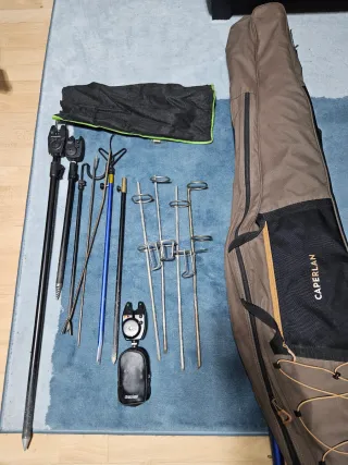 Lote de pesca(NO ES NEGOCIABLE ).