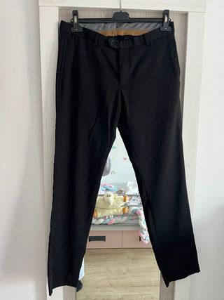 Traje de hombre Zara Negro