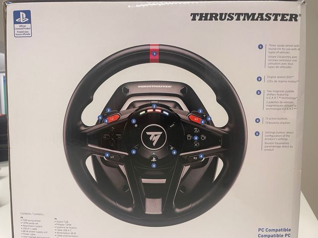 Volante Thrustmaster T128 PS4/PS5/PC