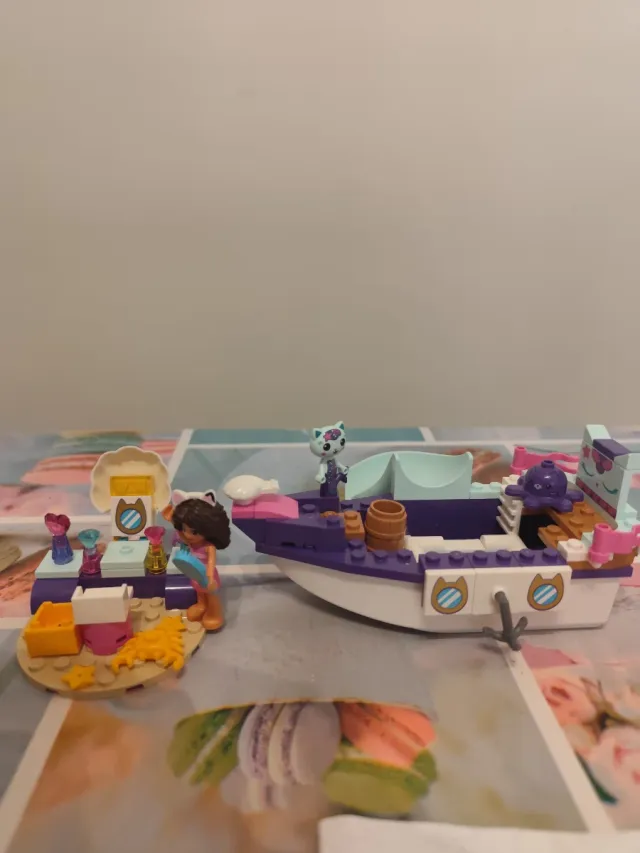 Lego Barco y Spa  Gabby's Dollhouse 10786