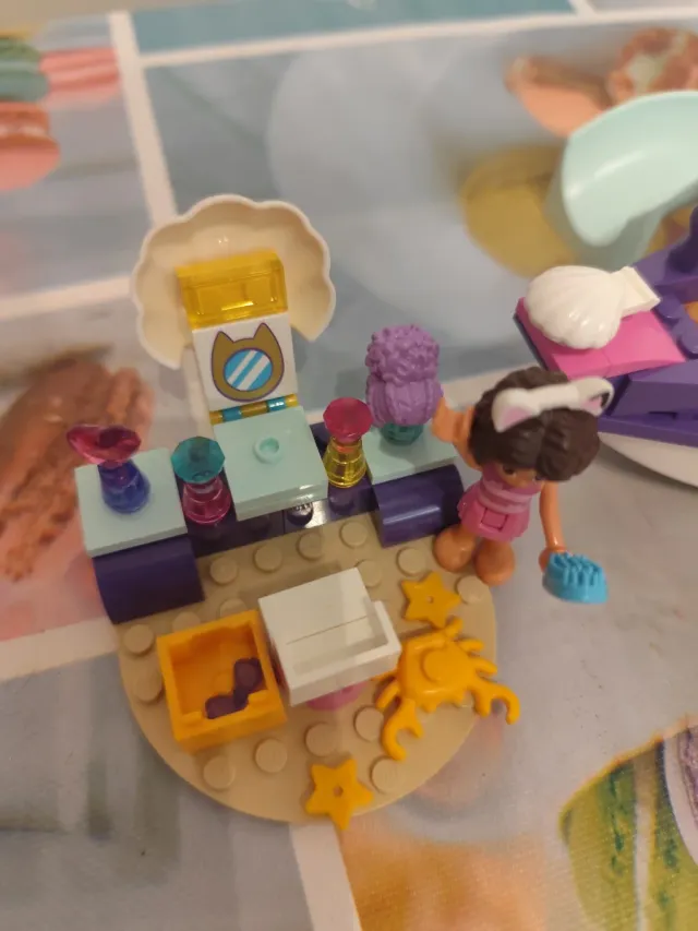 Lego Barco y Spa  Gabby's Dollhouse 10786