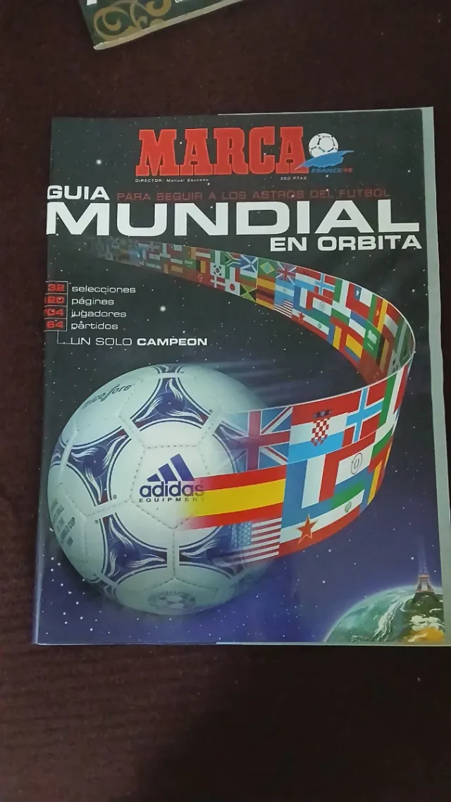 Guía Mundial de fútbol Francia 1998