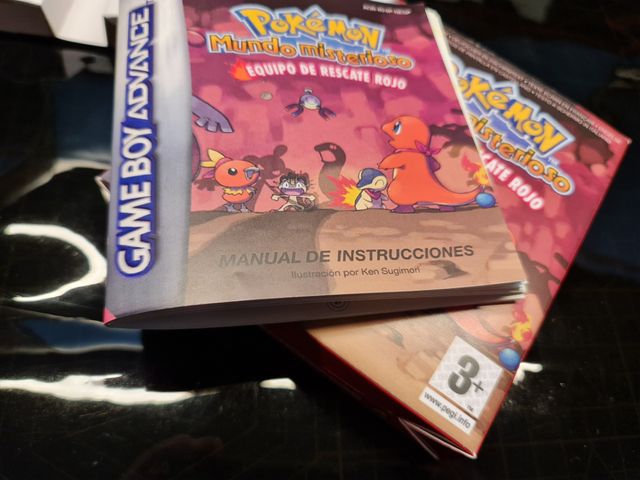 Manual Reemplazo Pokémon Mundo Misterioso GBA