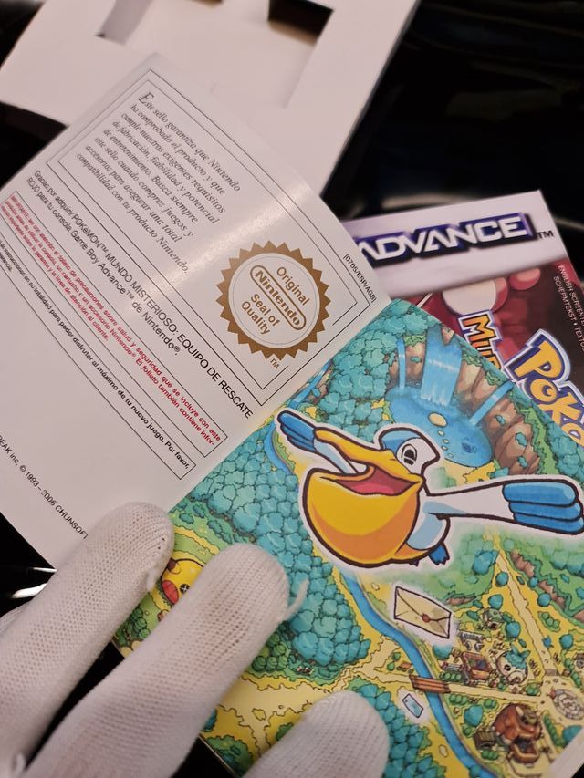 Manual Reemplazo Pokémon Mundo Misterioso GBA