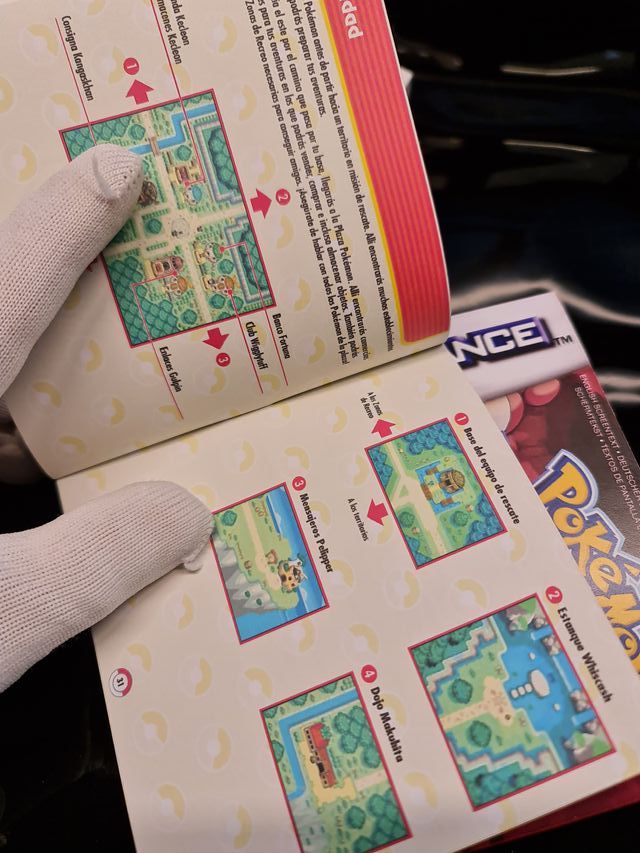 Manual Reemplazo Pokémon Mundo Misterioso GBA