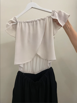 Mono Zara Blanco y Negro