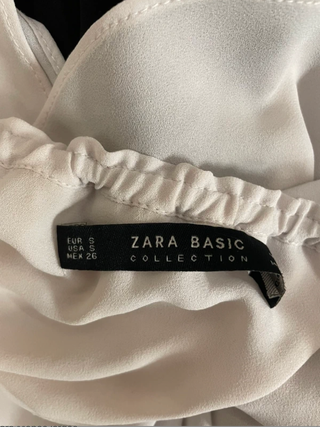 Mono Zara Blanco y Negro