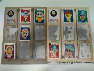 Album de cromos BROMAS Y RISAS. Lisel