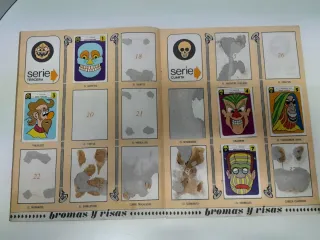 Album de cromos BROMAS Y RISAS. Lisel