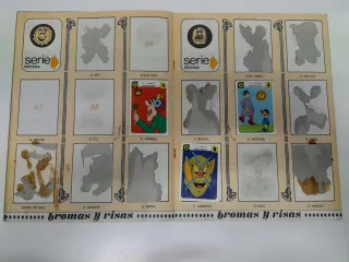Album de cromos BROMAS Y RISAS. Lisel