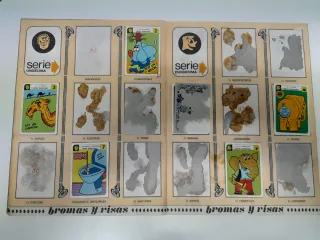 Album de cromos BROMAS Y RISAS. Lisel