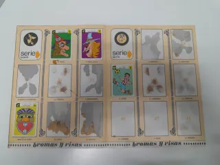 Album de cromos BROMAS Y RISAS. Lisel