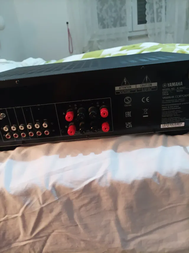 Amplificatore Yamaha A-S201 175W Nero