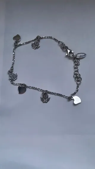 Bracciale Amen con ciondoli angeli e cuori