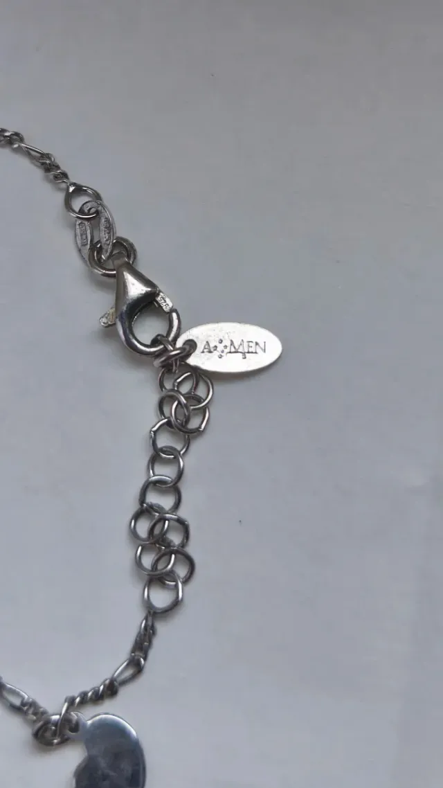 Bracciale Amen con ciondoli angeli e cuori